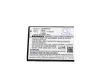KAZAM KQ45L-BABBA003048 helyettesítő mobiltelefon akkumulátor (Li-ion, 3.8V, 1700mAh / 6.46Wh) - Utángyártott