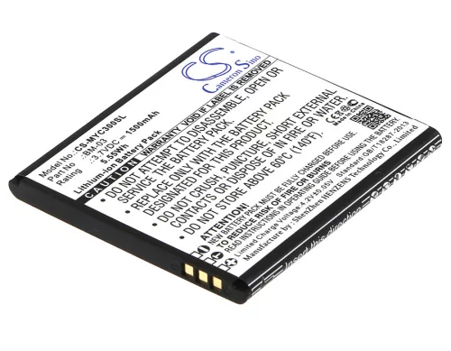 Myphone BM-03 helyettesítő mobiltelefon akkumulátor (Li-ion, 3.7V, 1500mAh / 5.55Wh) - Utángyártott