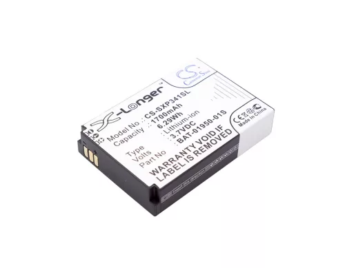 Socketmobile BAT-01950-01S helyettesítő mobiltelefon akkumulátor (Li-ion, 3.7V, 1700mAh / 6.29Wh) - Utángyártott