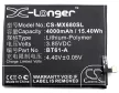 MeiZu BT61-A helyettesítő mobiltelefon akkumulátor (Li-Polymer, 3.85V, 4000mAh / 15.40Wh) - Utángyártott