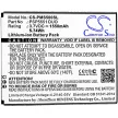 Prestigio PSP5551 DUO helyettesítő mobiltelefon akkumulátor (Li-ion, 3.7V, 1550mAh / 5.74Wh) - Utángyártott