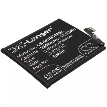   Xiaomi BM4H helyettesítő mobiltelefon akkumulátor (Li-Polymer, 3.85V, 3900mAh / 15.02Wh) - Utángyártott