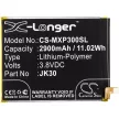 Motorola JK30 helyettesítő mobiltelefon akkumulátor (Li-Polymer, 3.8V, 2900mAh / 11.02Wh) - Utángyártott