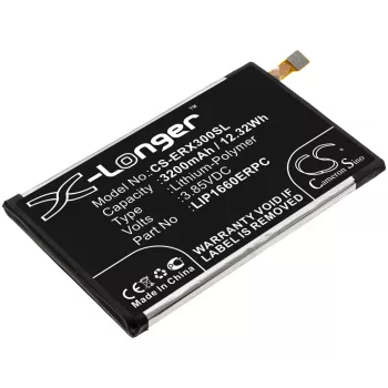   Sony LIP1660ERPC helyettesítő mobiltelefon akkumulátor (Li-Polymer, 3.85V, 3200mAh / 12.32Wh) - Utángyártott