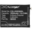 LG Q6322 helyettesítő mobiltelefon akkumulátor (Li-Polymer, 3.85V, 3950mAh / 15.21Wh) - Utángyártott