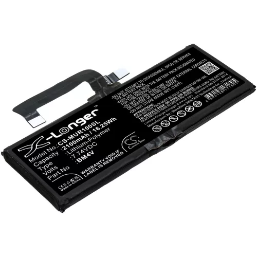 Xiaomi BM4V helyettesítő mobiltelefon akkumulátor (Li-Polymer, 7.74V, 2100mAh / 16.25Wh) - Utángyártott