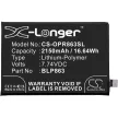 OPPO BLP863 helyettesítő mobiltelefon akkumulátor (Li-Polymer, 7.74V, 2150mAh / 16.64Wh) - Utángyártott