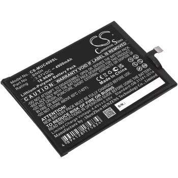   POCO BN5H helyettesítő mobiltelefon akkumulátor (Li-Polymer, 3.87V, 4900mAh / 18.96Wh) - Utángyártott
