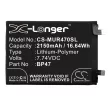 Redmi BP47 helyettesítő mobiltelefon akkumulátor (Li-Polymer, 7.74V, 2150mAh / 16.64Wh) - Utángyártott