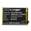 OPPO BLP875 helyettesítő mobiltelefon akkumulátor (Li-Polymer, 3.87V, 4800mAh / 18.58Wh) - Utángyártott
