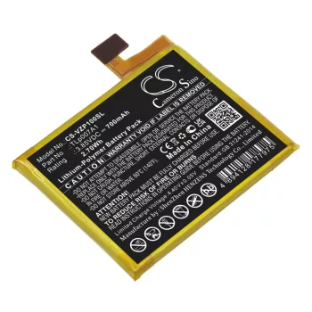   Verizon TLp007A1 helyettesítő mobiltelefon akkumulátor (Li-Polymer, 3.85V, 700mAh / 2.70Wh) - Utángyártott