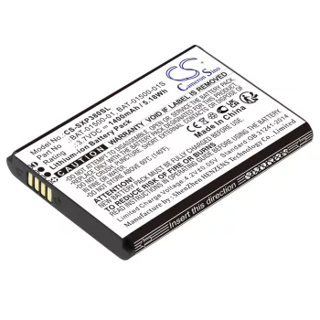   Sonim BAT-01500-01S helyettesítő mobiltelefon akkumulátor (Li-ion, 3.7V, 1400mAh / 5.18Wh) - Utángyártott