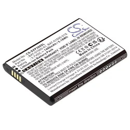 Sonim BAT-01500-01S helyettesítő mobiltelefon akkumulátor (Li-ion, 3.7V, 1400mAh / 5.18Wh) - Utángyártott