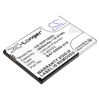   Sonim BAT-05000-01S helyettesítő mobiltelefon akkumulátor (Li-Polymer, 3.85V, 4850mAh / 18.67Wh) - Utángyártott