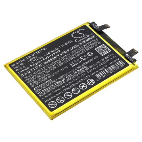 Motorola SB18D87942 helyettesítő mobiltelefon akkumulátor (Li-Polymer, 3.91V, 4850mAh / 18.96Wh) - Utángyártott