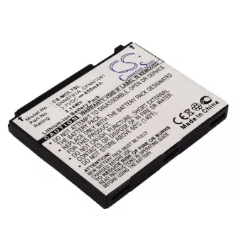  Motorola SNN5791A helyettesítő mobiltelefon akkumulátor (Li-ion, 3.7V, 850mAh / 3.15Wh) - Utángyártott