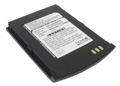 LG SBPP0025001 helyettesítő mobiltelefon akkumulátor (Li-ion, 3.7V, 800mAh / 2.96Wh) - Utángyártott