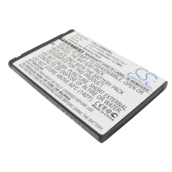   LG LGIP-400N, SBPP0027401 helyettesítő mobiltelefon akkumulátor (Li-ion, 3.7V, 1000mAh) - Utángyártott