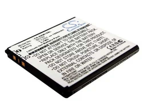 Sony Ericsson BA700 helyettesítő mobiltelefon akkumulátor (Li-ion, 3.7V, 1000mAh / 3.70Wh) - Utángyártott