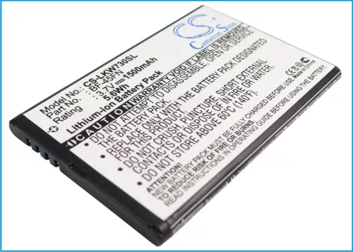 LG BF-45FN helyettesítő mobiltelefon akkumulátor (Li-ion, 3.7V, 1500mAh / 5.55Wh) - Utángyártott