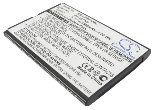 LG BF-45FNV, SBPL0103102 helyettesítő mobiltelefon akkumulátor (Li-ion, 3.7V, 1500mAh) - Utángyártott