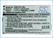 Pharos PZX91 helyettesítő mobiltelefon akkumulátor (Li-ion, 3.7V, 1350mAh / 5.0Wh) - Utángyártott