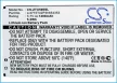 ZTE Li3715T42P3h654353 helyettesítő mobiltelefon akkumulátor (Li-ion, 3.7V, 1400mAh / 5.2Wh) - Utángyártott