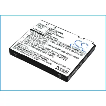   Pantech PBR-65A helyettesítő mobiltelefon akkumulátor (Li-ion, 3.7V, 1300mAh) - Utángyártott