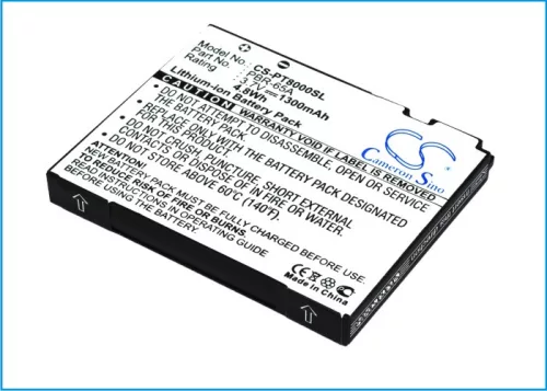 Pantech PBR-65A helyettesítő mobiltelefon akkumulátor (Li-ion, 3.7V, 1300mAh) - Utángyártott