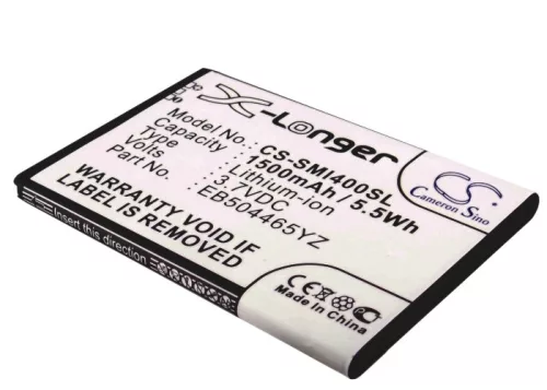 Verizon SAMINTBATS5 helyettesítő mobiltelefon akkumulátor (Li-ion, 3.7V, 1500mAh / 5.55Wh) - Utángyártott
