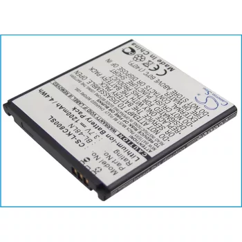   LG BL-48LN helyettesítő mobiltelefon akkumulátor (Li-ion, 3.7V, 1200mAh / 4.44Wh) - Utángyártott