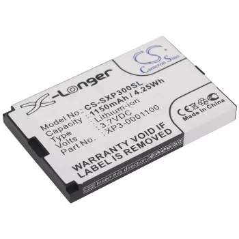   Socketmobile XP3-0001100 helyettesítő mobiltelefon akkumulátor (Li-ion, 3.7V, 1150mAh / 4.25Wh) - Utángyártott