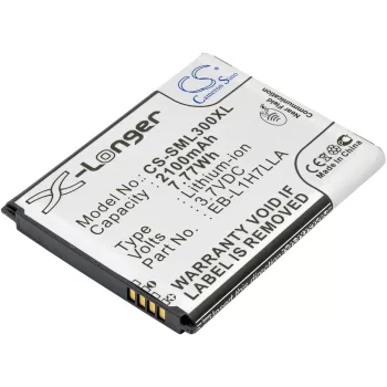   Samsung EB-L1H7LLABXAR helyettesítő mobiltelefon akkumulátor (Li-ion, 3.8V, 2100mAh / 7.98Wh) - Utángyártott
