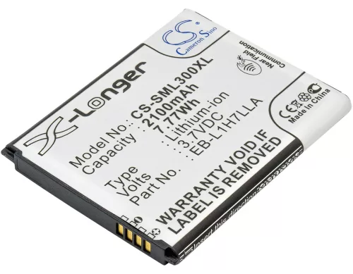 Samsung EB-L1H7LLABXAR helyettesítő mobiltelefon akkumulátor (Li-ion, 3.8V, 2100mAh / 7.98Wh) - Utángyártott