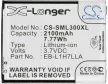 Samsung EB-L1H7LLABXAR helyettesítő mobiltelefon akkumulátor (Li-ion, 3.8V, 2100mAh / 7.98Wh) - Utángyártott