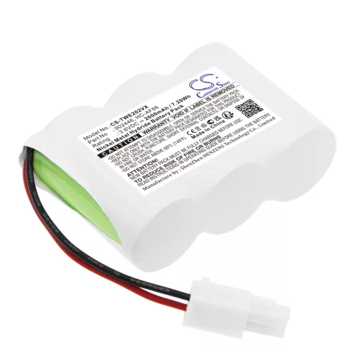 TWINBIRD HC-AF66 helyettesítő takarítógép akkumulátor (Ni-MH, 3.6V, 2000mAh / 7.20Wh) - Utángyártott