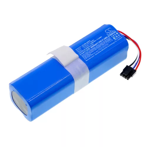 Dreame R2228-4S2P-MMBK helyettesítő takarítógép akkumulátor (Li-ion, 14.4V, 5200mAh / 74.88Wh) - Utángyártott