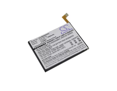 Wiko TLP15G07 helyettesítő mobiltelefon akkumulátor (Li-Polymer, 3.8V, 2500mAh / 9.50Wh) - Utángyártott