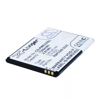   Prestigio PAP3350 DUO helyettesítő mobiltelefon akkumulátor (Li-ion, 3.7V, 1300mAh / 4.81Wh) - Utángyártott