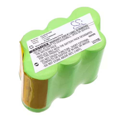 Euro Pro XBP610 helyettesítő takarítógép akkumulátor (Ni-MH, 7.2V, 3000mAh / 21.60Wh) - Utángyártott