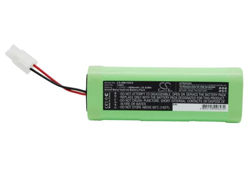 iRobot 14501 helyettesítő takarítógép akkumulátor (Ni-MH, 7.2V, 3600mAh / 25.92Wh) - Utángyártott