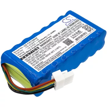   Toshiba TH-4/3APT-16 helyettesítő takarítógép akkumulátor (Ni-MH, 19.2V, 3700mAh / 71.04Wh) - Utángyártott