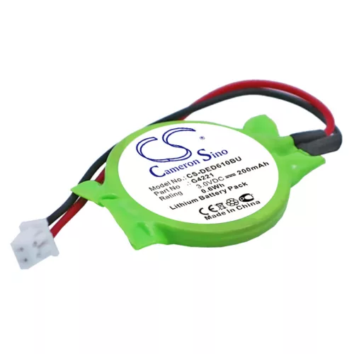 Fujitsu Lifebook T4010 készülékhez akkumulátor (Lithium, 3.0V, 200mAh / 0.60Wh) - Utángyártott