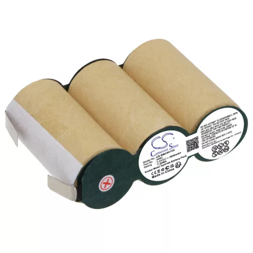 Bomann 5690 helyettesítő takarítógép akkumulátor (Ni-MH, 3.6V, 2000mAh / 7.20Wh) - Utángyártott