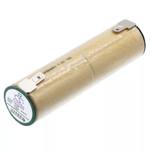 AEG Type46 helyettesítő takarítógép akkumulátor (Ni-MH, 2.4V, 3000mAh / 7.20Wh) - Utángyártott
