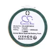 AEG Type46 helyettesítő takarítógép akkumulátor (Ni-MH, 2.4V, 3000mAh / 7.20Wh) - Utángyártott