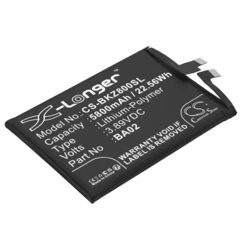  VIVO BA02 helyettesítő mobiltelefon akkumulátor (Li-Polymer, 3.89V, 5800mAh / 22.56Wh) - Utángyártott