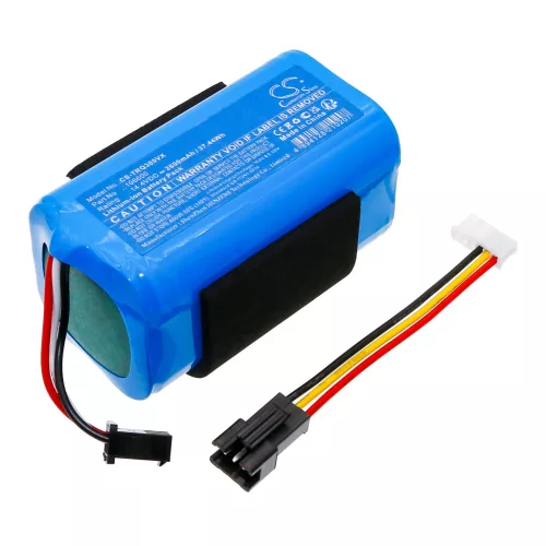 Tesla 106600 helyettesítő takarítógép akkumulátor (Li-ion, 14.4V, 2600mAh / 37.44Wh) - Utángyártott