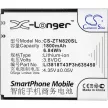 ZTE Li3818T43P3h635450 helyettesítő mobiltelefon akkumulátor (Li-ion, 3.8V, 1800mAh / 6.84Wh) - Utángyártott