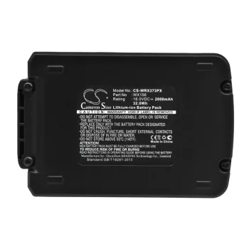   Worx WX156 helyettesítő szerszámgép akkumulátor (Li-ion, 16.0V, 2000mAh / 32.0Wh) - Utángyártott
